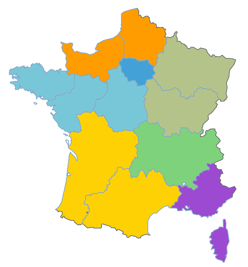 carte france